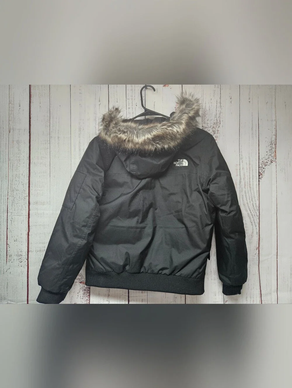 The North Face Boy's Black Insulated Parka Jacket